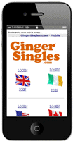 Ginger Singles Mobile